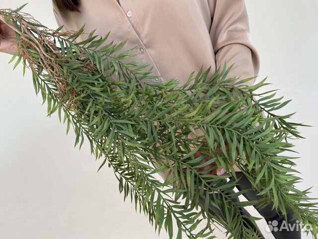 Растения искусственные ампельные свисающие