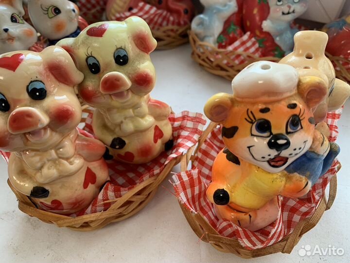 Статуэтки солонки