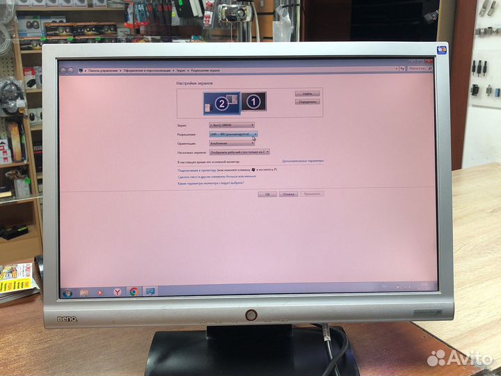 Монитор Benq 19 дюймов 1440х900