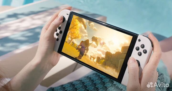 Аренда, прокат Nintendo Switch Oled чипованная