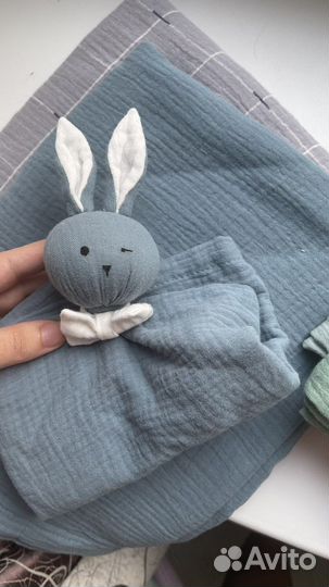 Большая пелёнка из муслина 120*100см