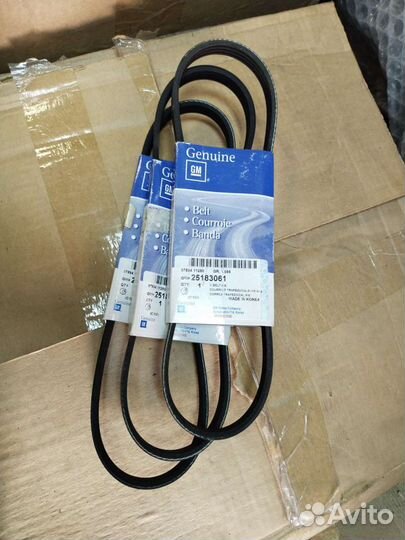 Ремень приводной Kalos, Aveo(T250/T255) 1.2L Sohc