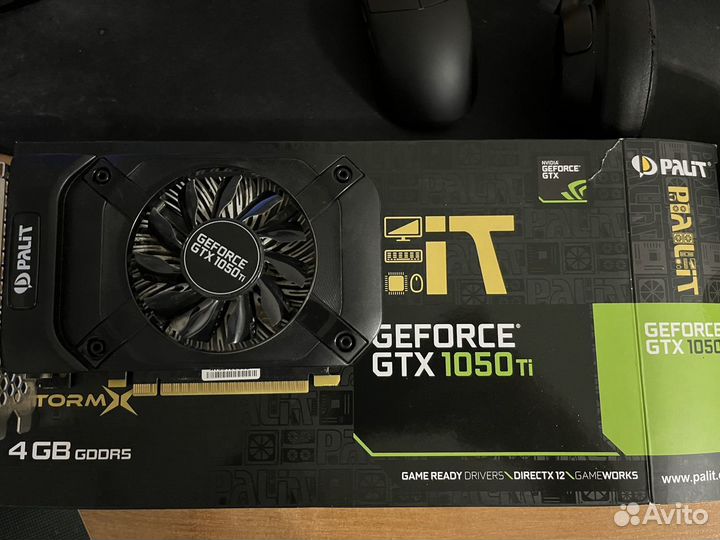 Видеокарта gtx 1050ti 4gb