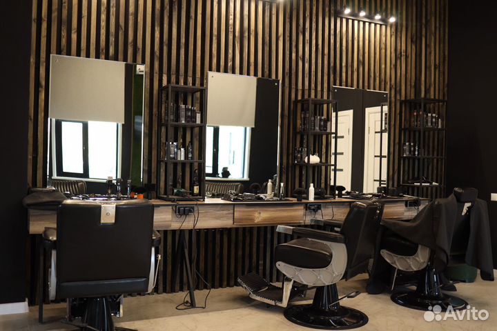 Кресло мужское барбер Челленджер