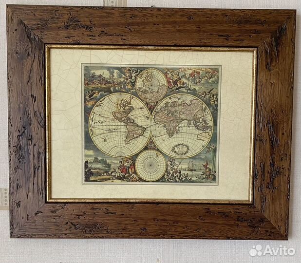 Картина «Карта мира»