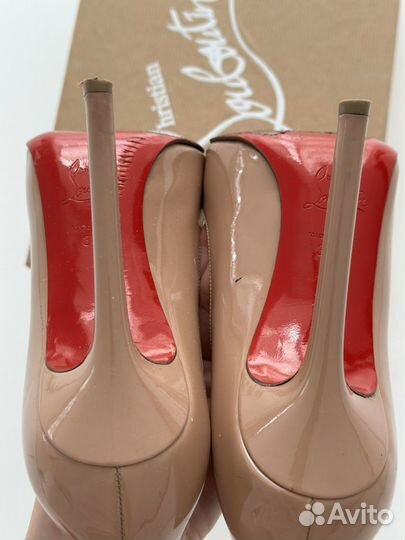 Туфли christian louboutin 38,5