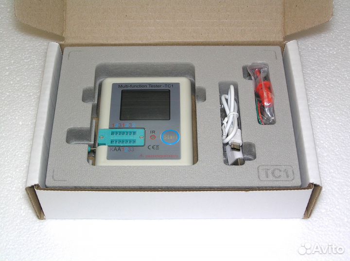 Транзистор Тестер Тс1, новый, цветной, в упаковке