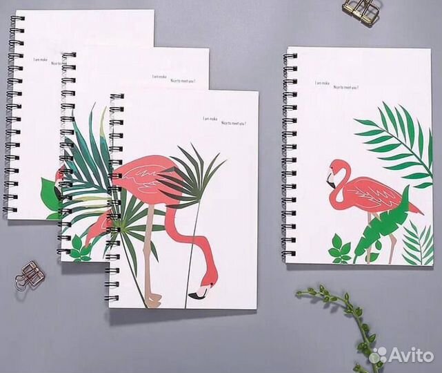 Тетрадь Фламинго