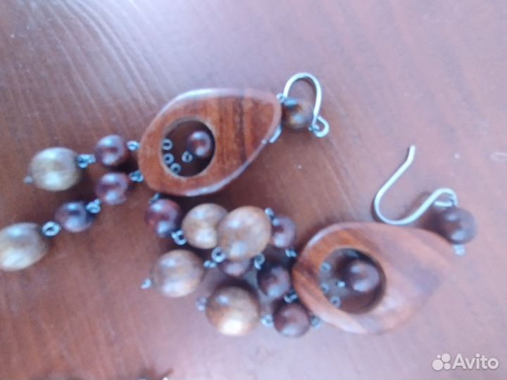 Бусы Индия и серьги