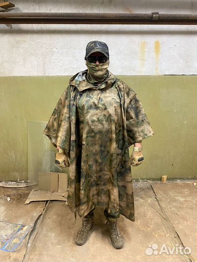 Плащ пончо,дождевик