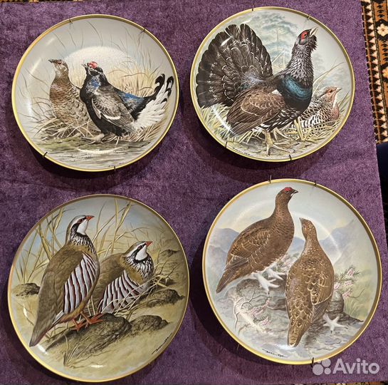 Тарелки Franklin Porcelain (Франция)