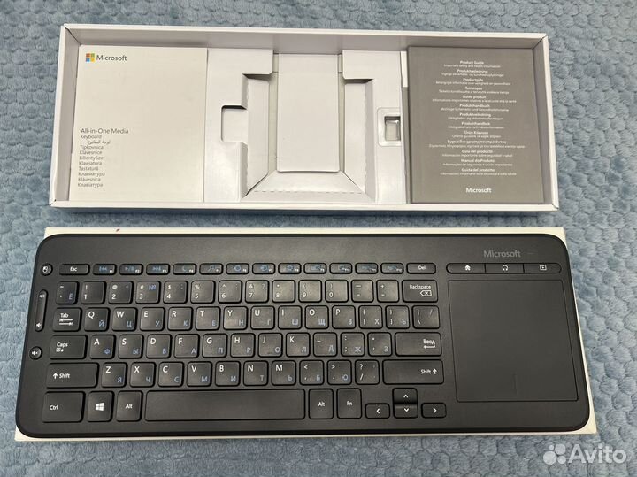 Клавиатура беспроводная Microsoft All-in-One Media