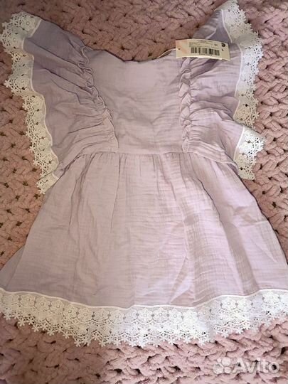 Платье из муслина новое