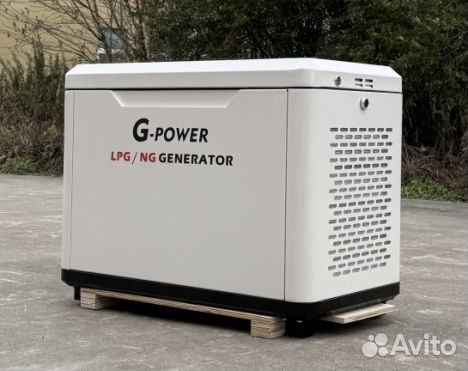 Газовый генератор 9 kW g-power с постоянным подогр