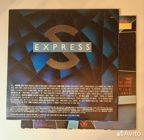 LP S'Express – Original Soundtrack/ UK 1989