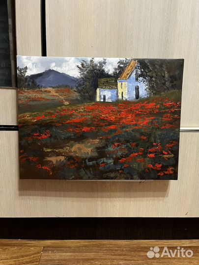 Картина маслом на холсте пейзаж