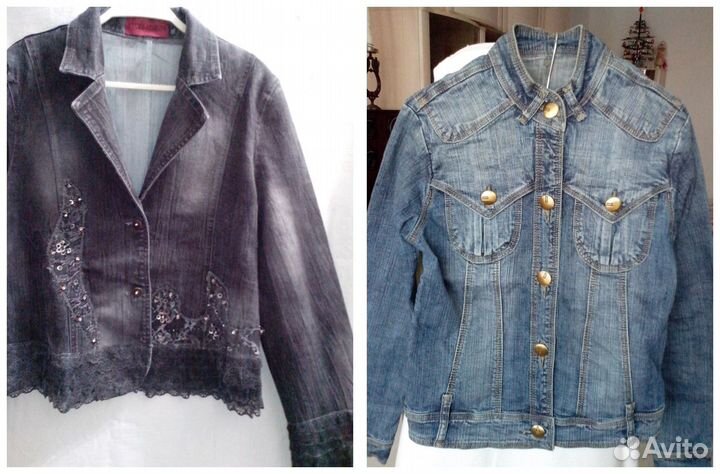 Куртки джинсовые