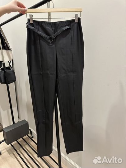 Легинсы кожаные