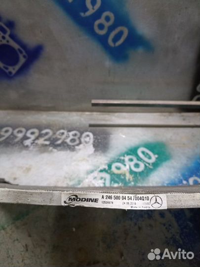 Радиатор кондиционера Mercedes-Benz A-Class W246