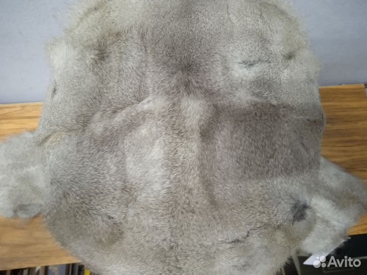 Шапка-ушанка, мех - белка, размер 56-57