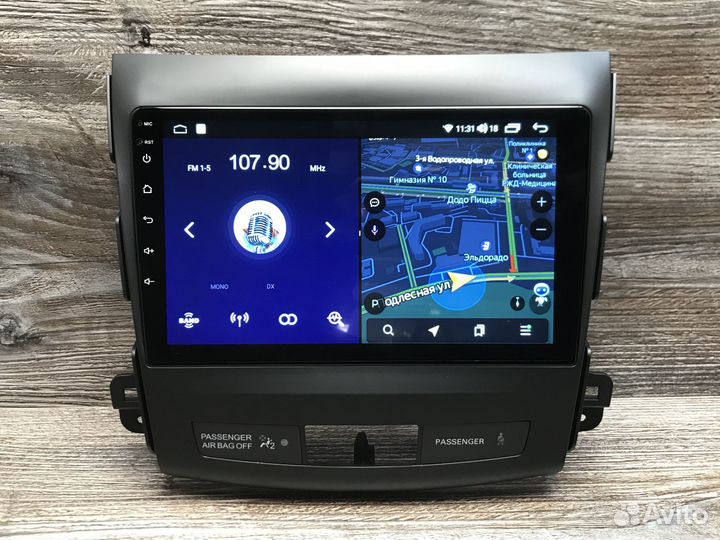 Магнитола Mitsubishi Outlander 2 2/32GB 8 ядер, 4G