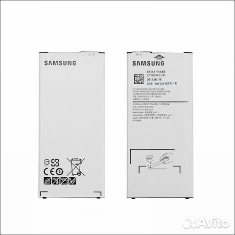 Аккумулятор samsung Galaxy a7 2016