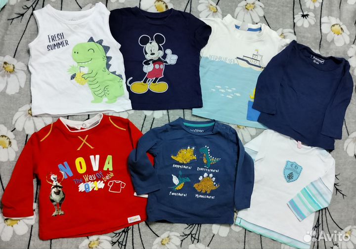 Вещи пакетом рост 80 см