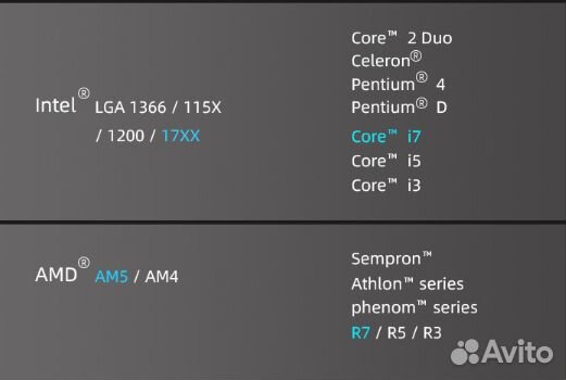 Башня 6 трубок TDP 165w A-RGB 120мм 115Х/1700/AMD