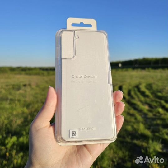 Чехол Samsung Clear Cover для S21+, прозрачный