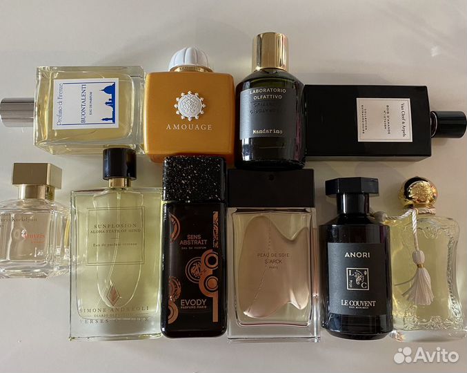 Поделюсь нишевой парфюмерией, отливанты