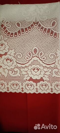 Новая немецкая ажурная скатерть полиэстр