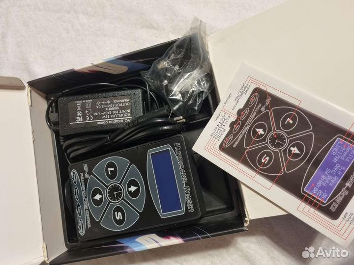 Блок питания для тату машинки Hurrigane power PH-2