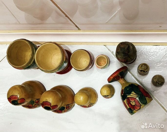 Панно. Семеновская матрешка. Стопка