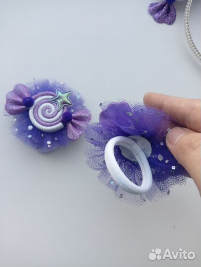 Конфетка резинки и заколки