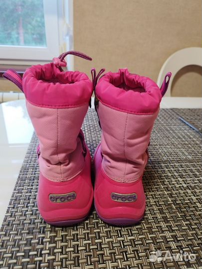 Сапоги для девочки Crocs C11 (27-28)