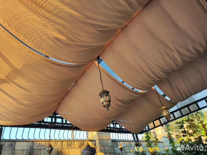 Пошив чехлов для уличной мебели. Уличные шторы