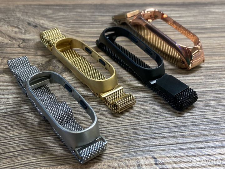 Металлические ремешки MiBand 3/4/5/6