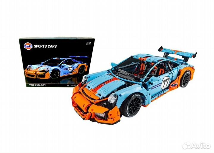 3333D Конструктор Гоночная Машина 2703 Деталей