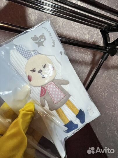 Колготки с бантиком