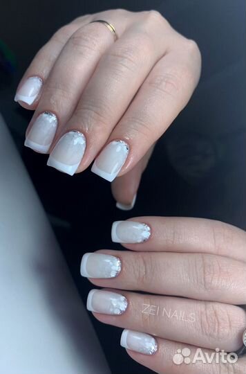 Маникюр с покрытием гель лак и укрепление