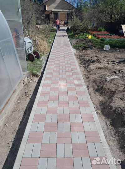 Укладка брусчатки/благоустройство