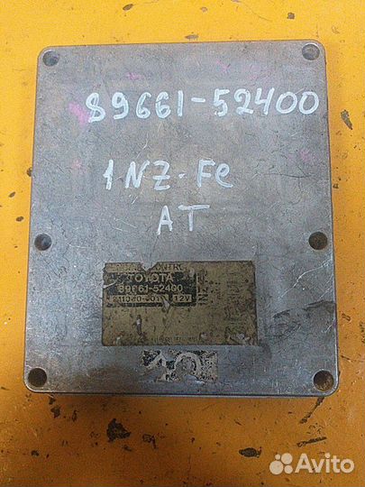 Эбу мозги toyota 1NZ FE