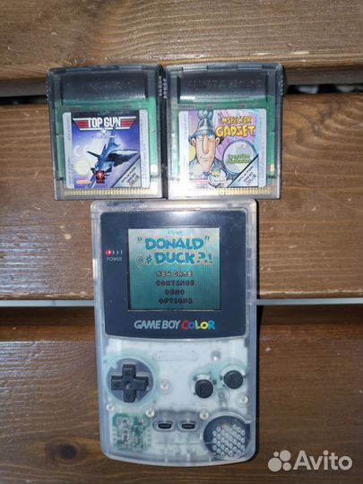 Gameboy color с картриджами