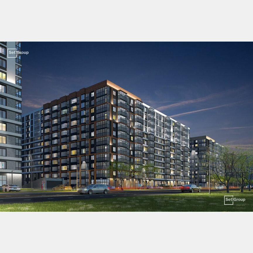 1-к. квартира, 34,6 м², 2/7 эт.