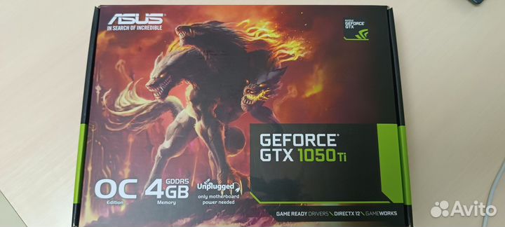 Видеокарта gtx 1050 ti 4gb