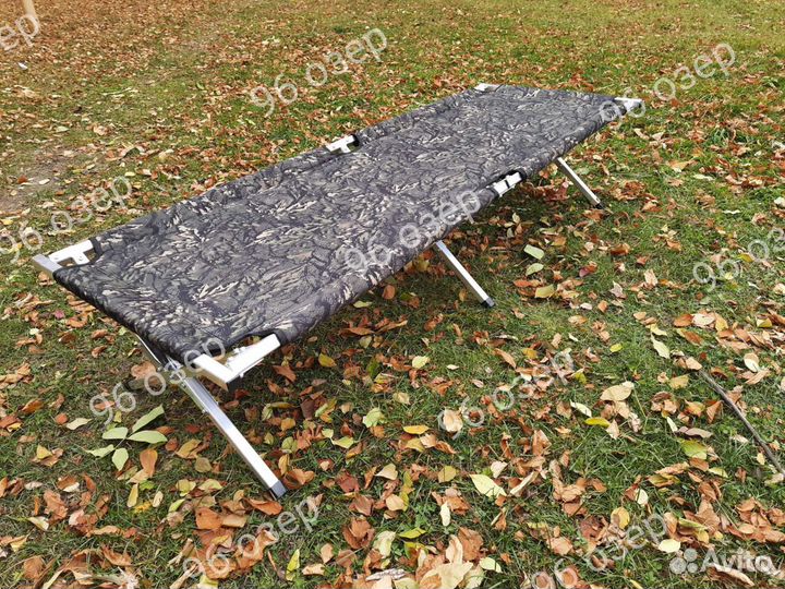 Раскладушка 190 на 75 см широкая Медведь