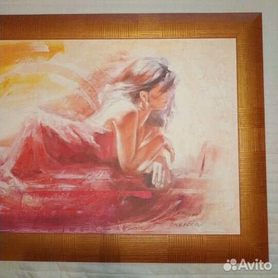 Картина Талантбека Чекирова. Репродукция. Большая