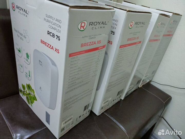 Приточная вент. установка Royal Clima RCB 75