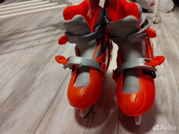 Коньки детские размер 33-36