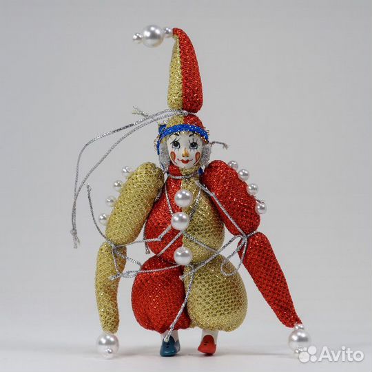Кукла эксклюзивная ручная работа клоун